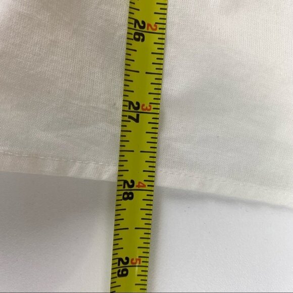 Michael By Michael Kors NWT White Cotton Tunic Top with Beaded Detail size small - Picture 5 of 11